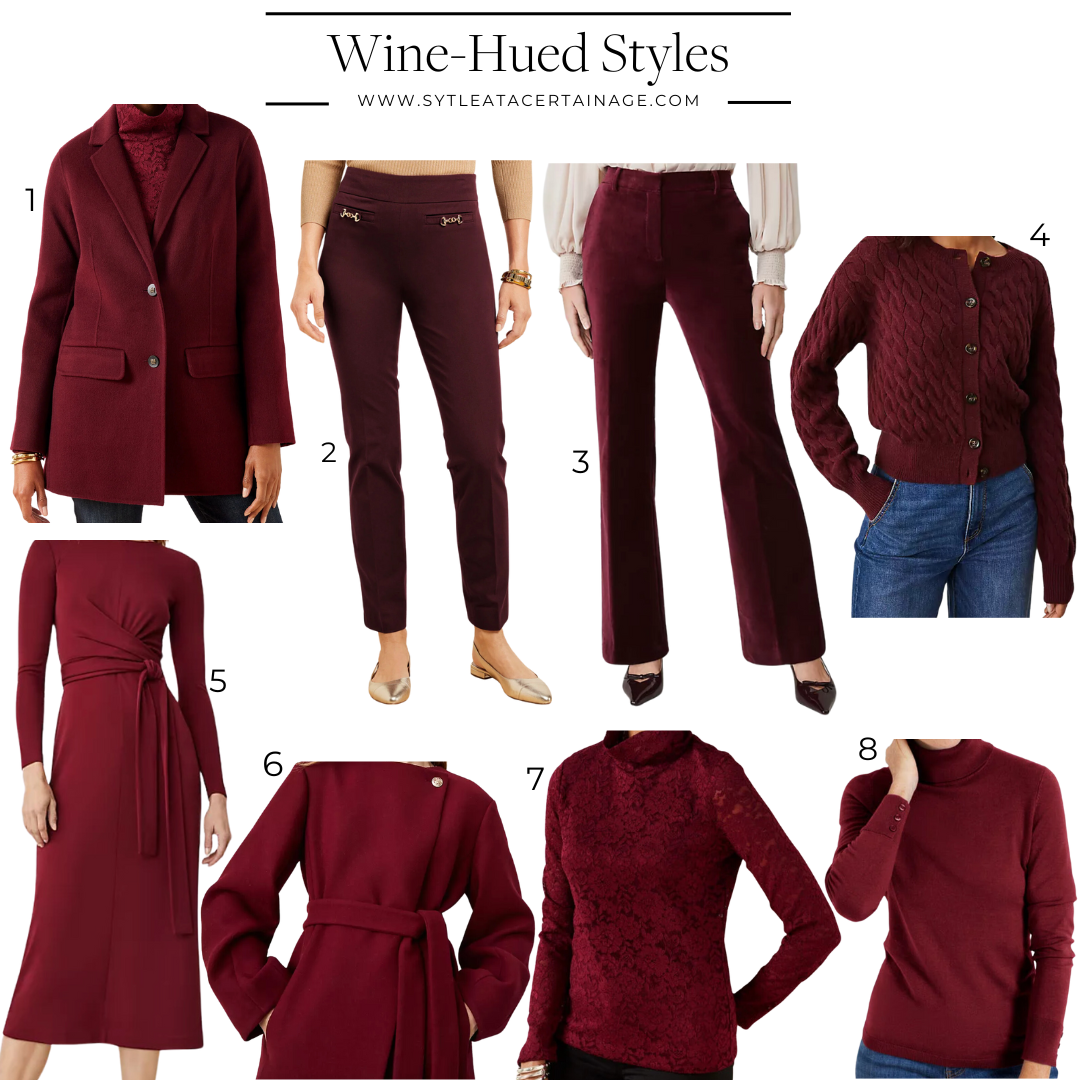 Wine-Hued Styles
