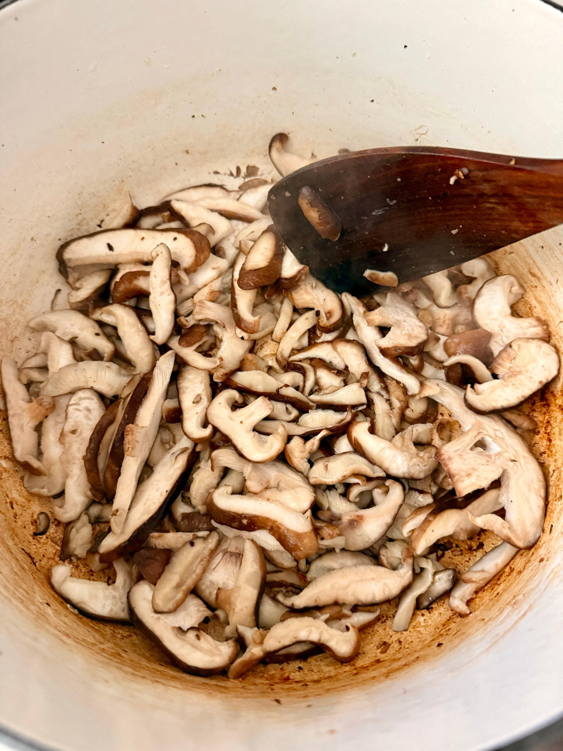 cook mushrooms