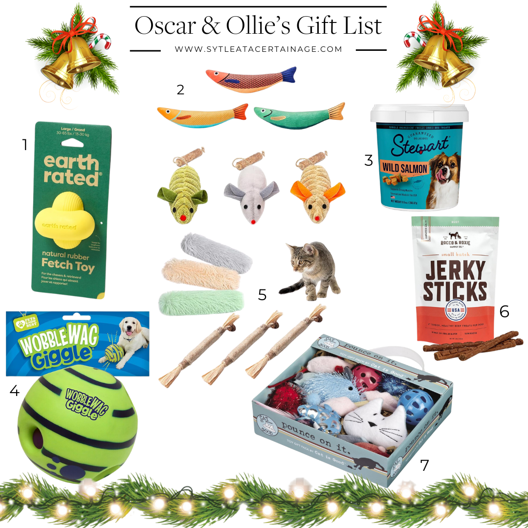Oscar and Ollie's Gift List
