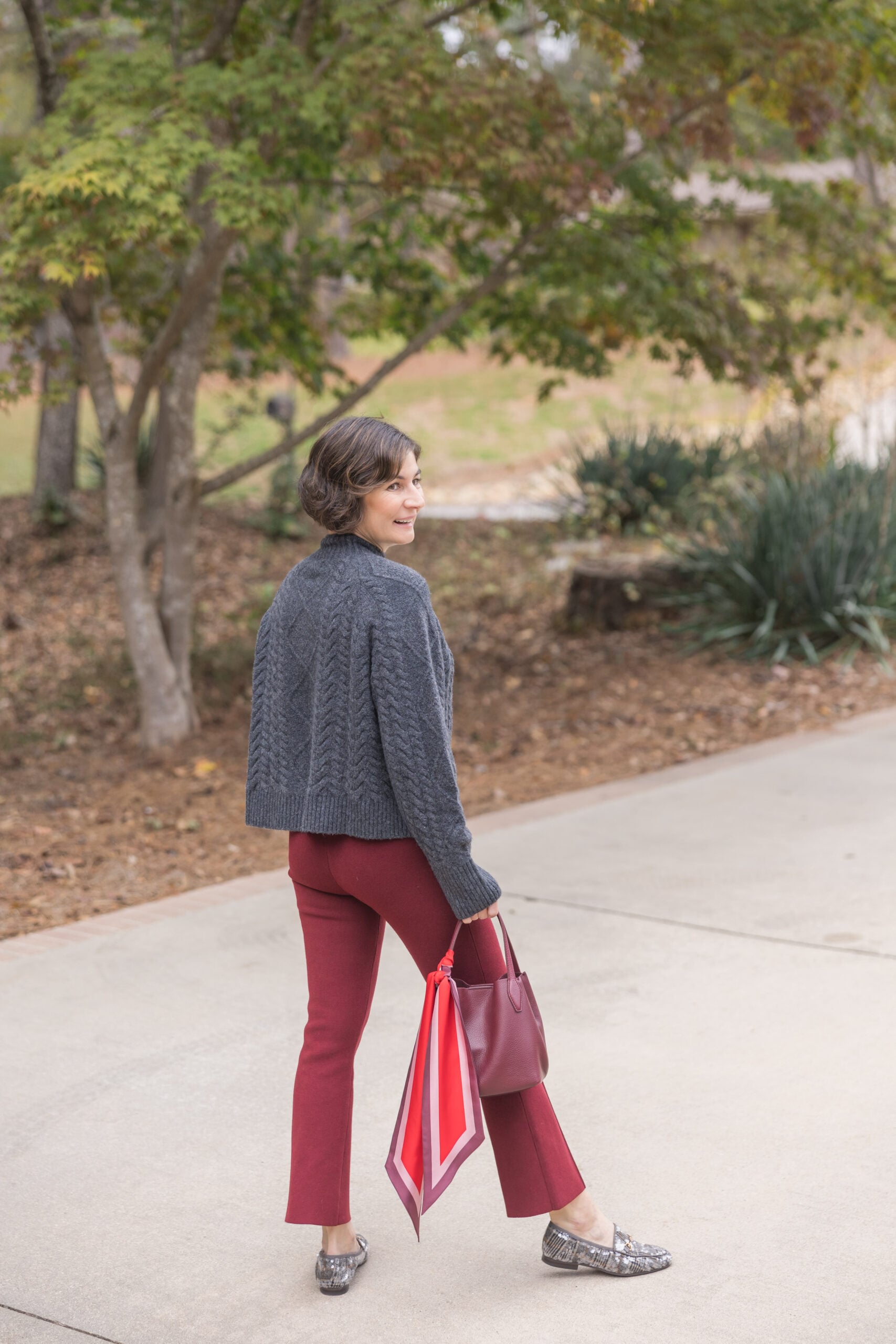 Knitwear fall outfit