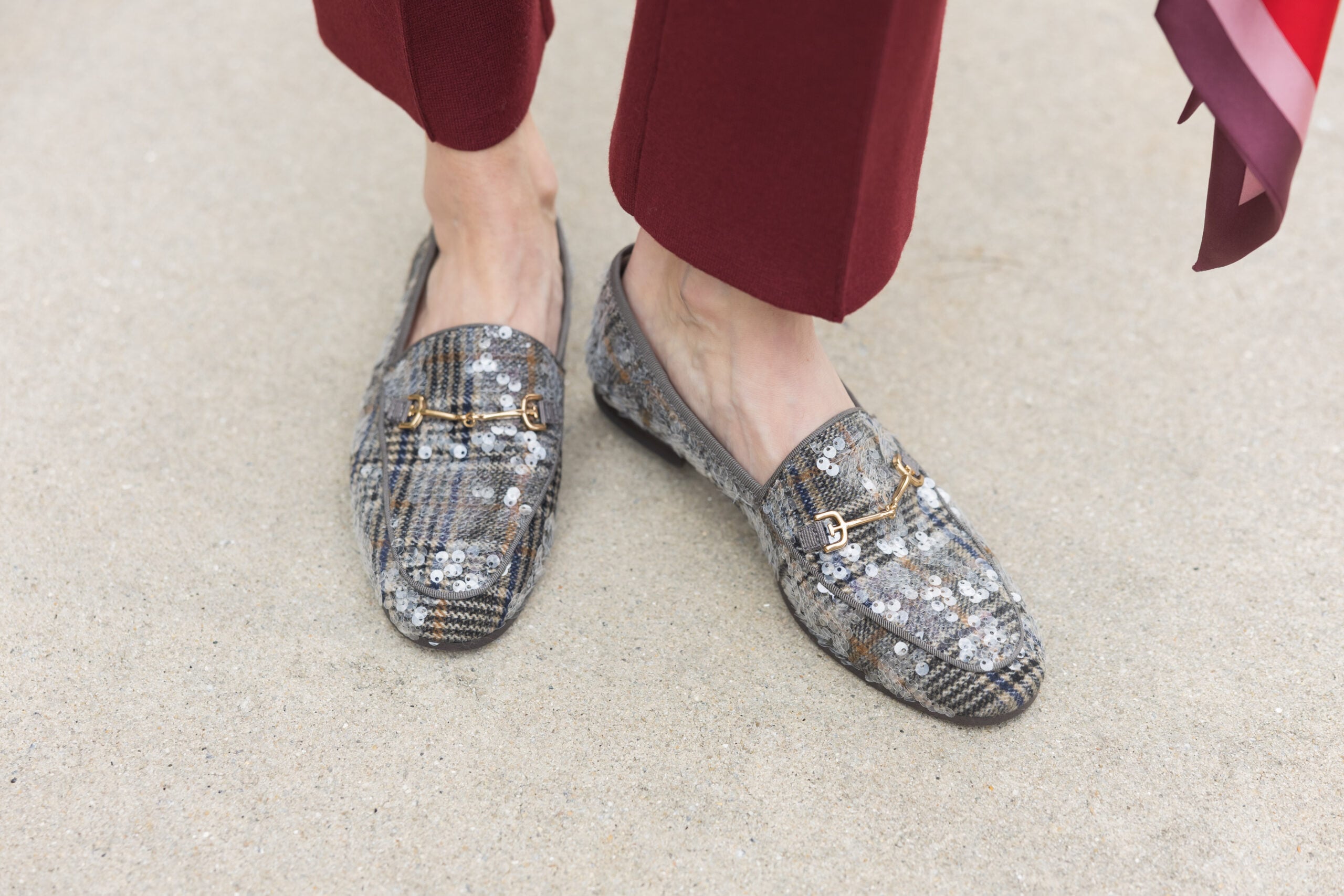 loraine bit loafers