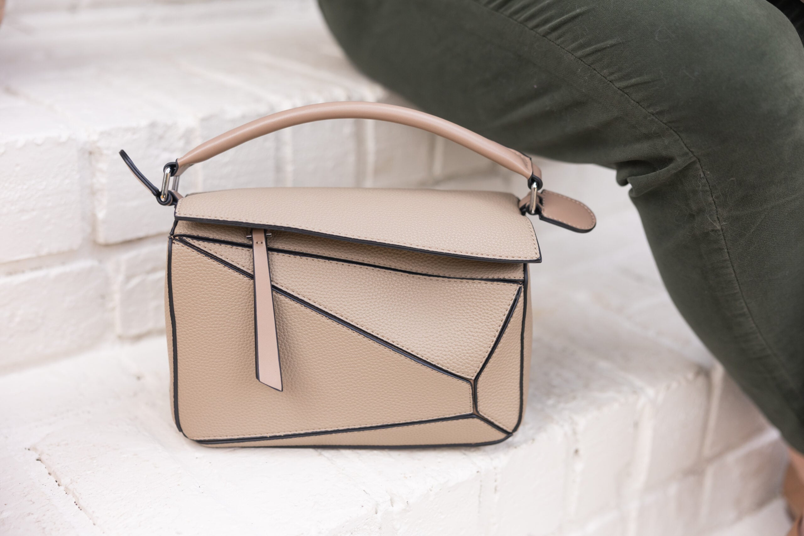 leather puzzle bag
