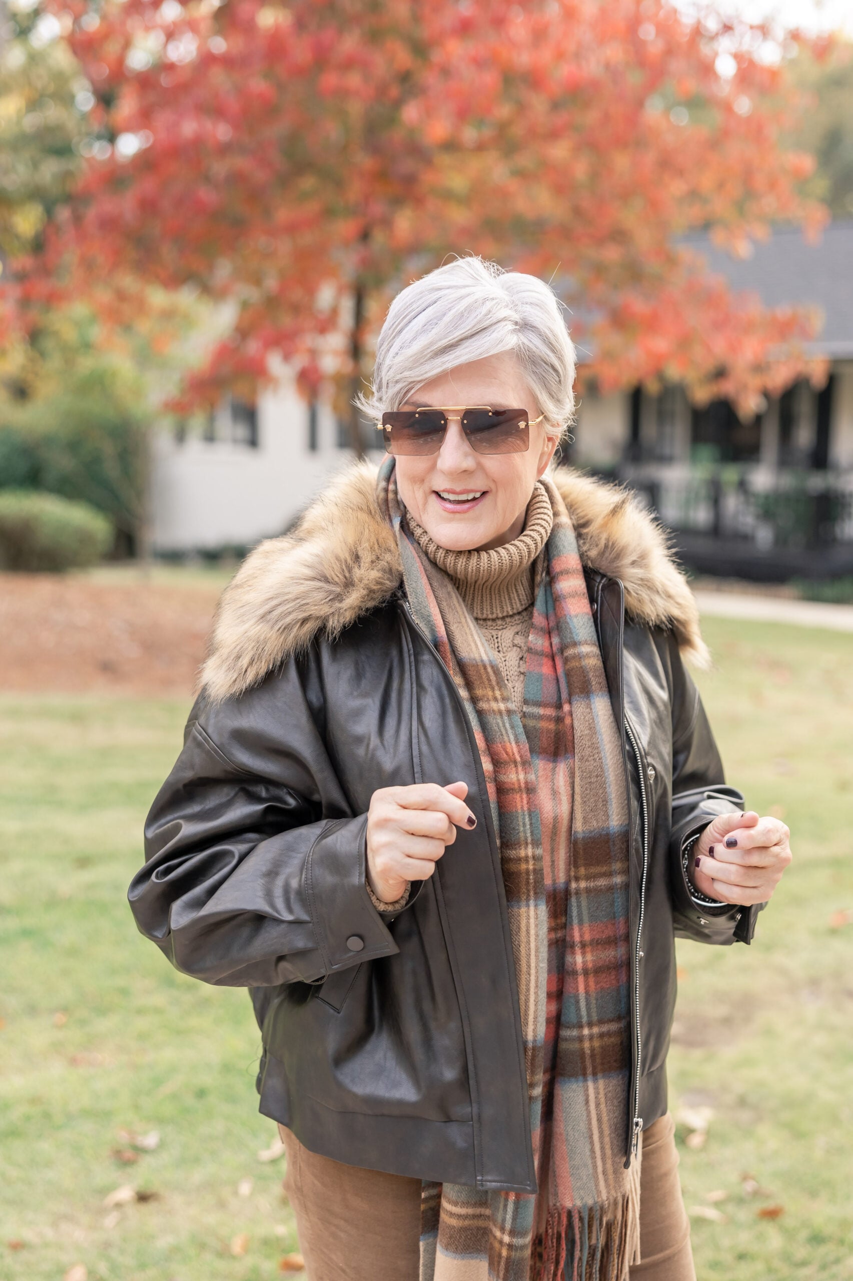 brown fall fashion trend