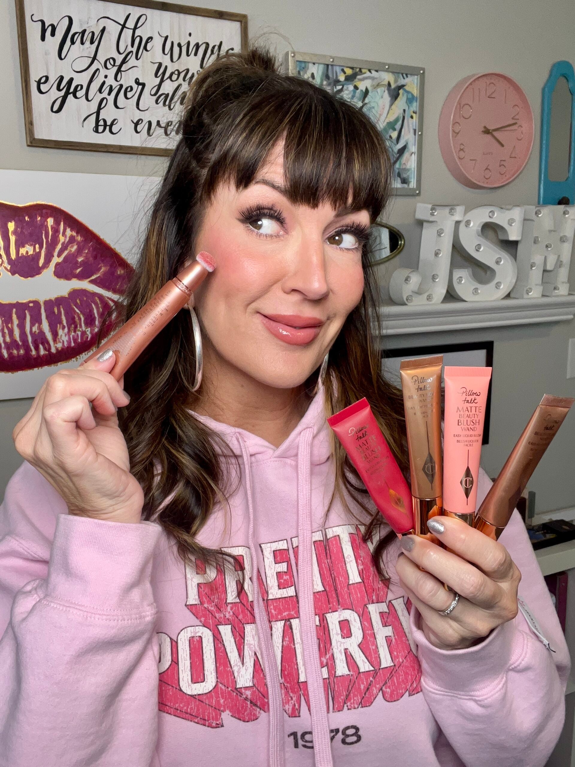 blushers and highlighters