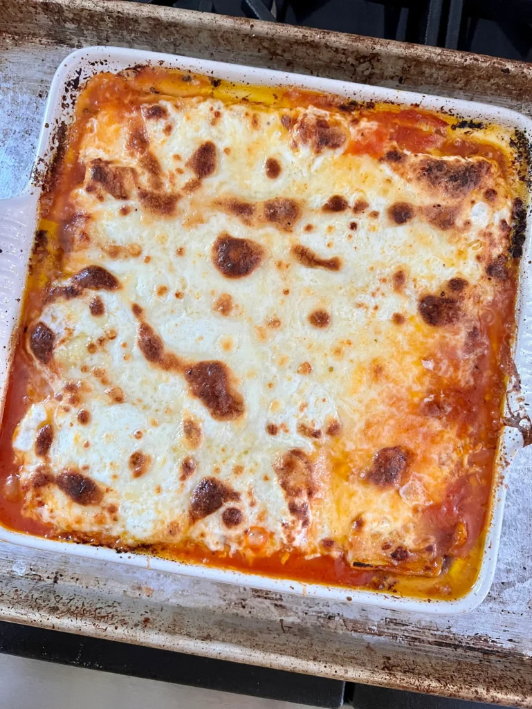 Baked Christmas eve Lasagna