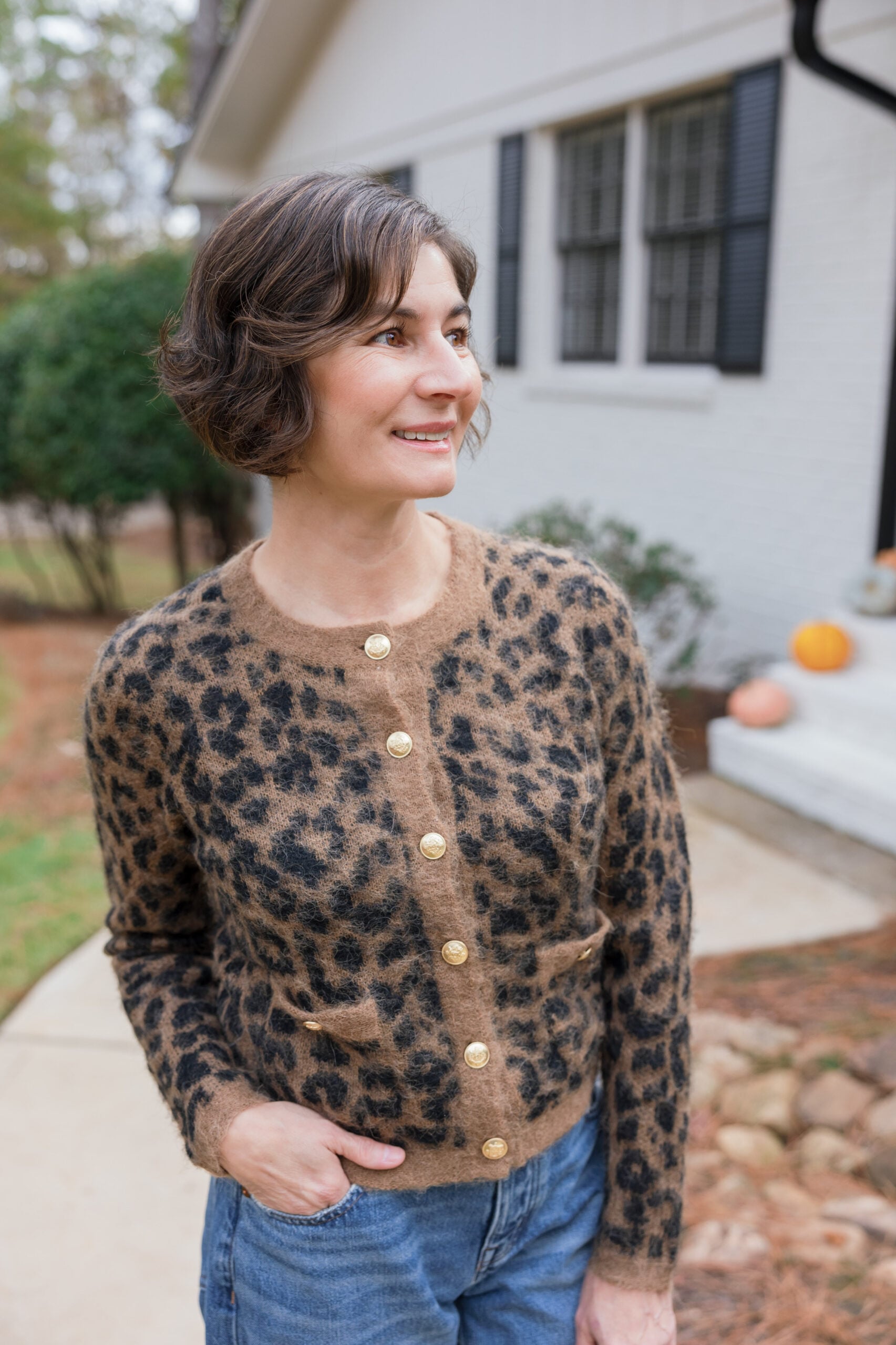 leopard lady jacket