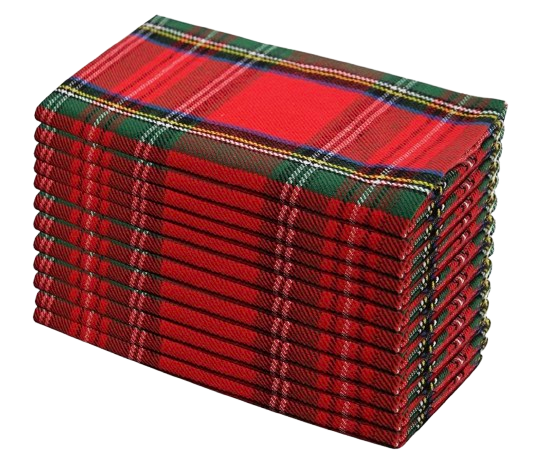 Holiday Plaid Napkins