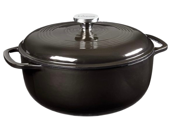 Lodge 6 Quart Enameled Cast Iron Dutch Oven