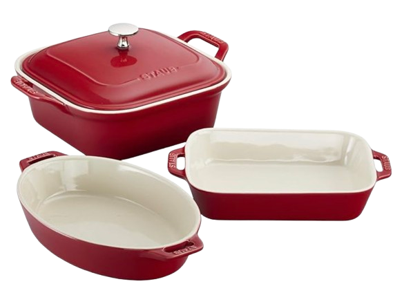 Staub Cast Iron 4-Piece Baking Set