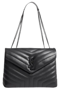 YSL Medium Black Loulou Bag