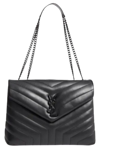 YSL Medium Black Loulou Bag