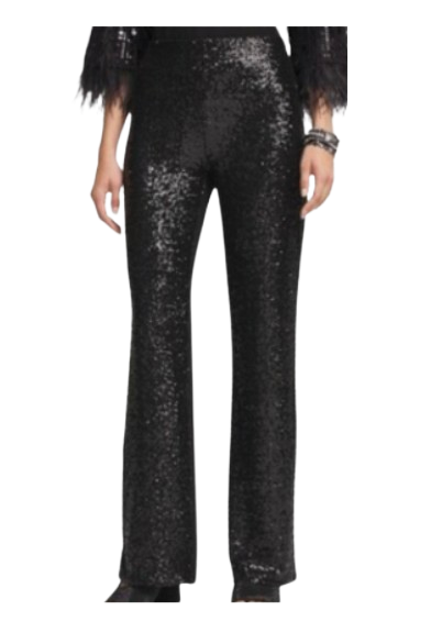 Sequin Wide Leg Pants