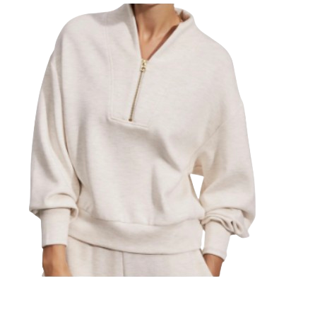 Woven Sweatshirt