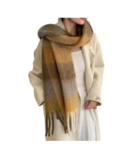 Plaid Winter Scarf