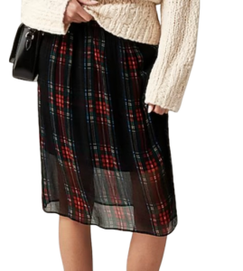Gwen Knee Length Slip Skirt