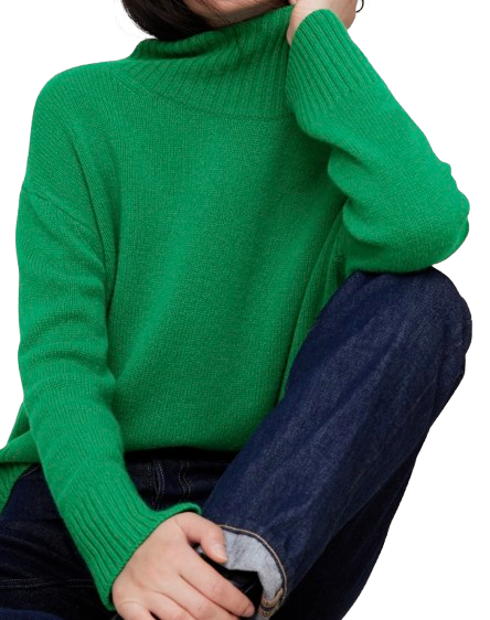 Banana Republic Oversized Cashmere Turtleneck