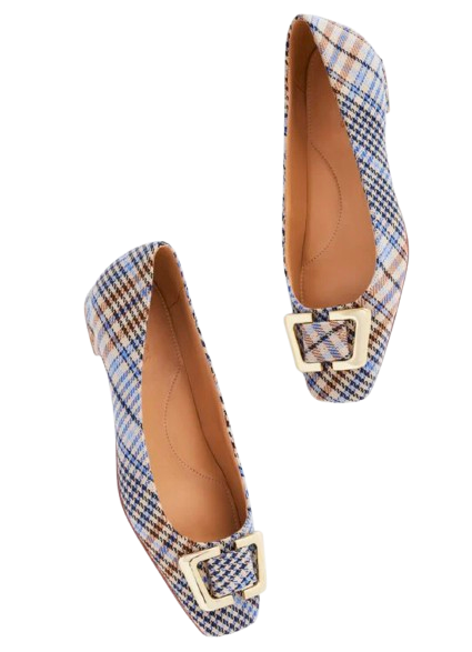 Sutton Ballet Flat Plaid