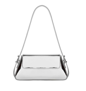 Silver Hobo Tote