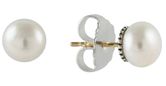 Lagos Pearl Stud Earrings