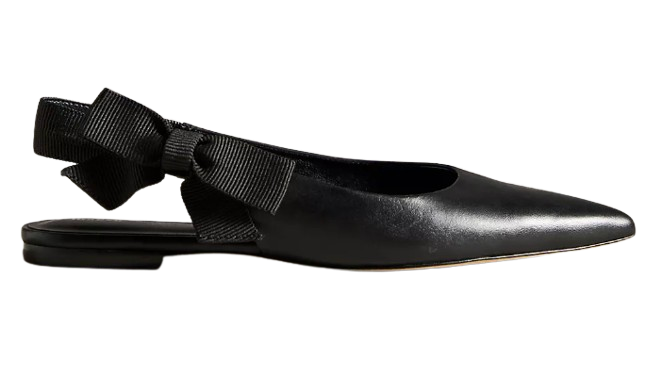Maeve Side Bow Slingback Flats