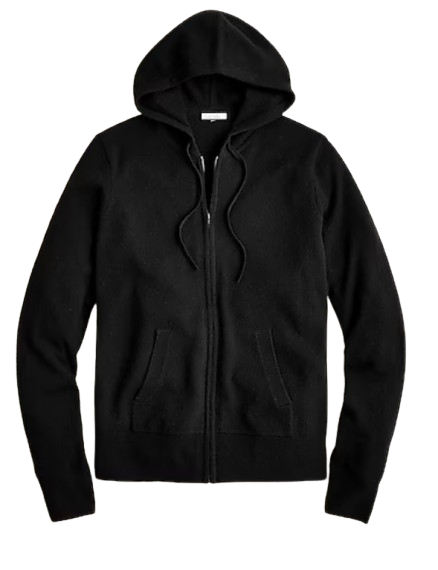 J.Crew Cashmere Full Zip Sweater Hoodie
