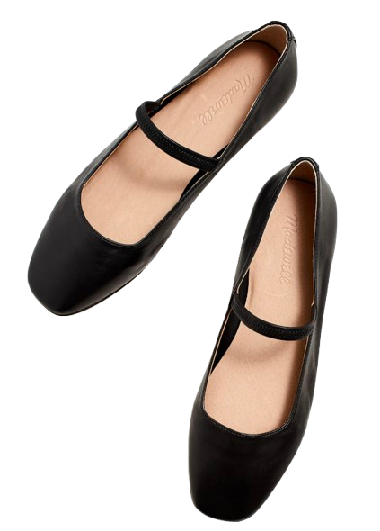 Madewell Greta Ballet Flats – Black