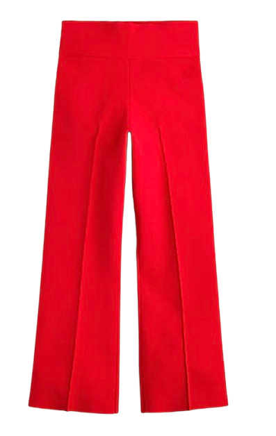 J.Crew Delaney Kickout Sweater Pant – Candy Apple