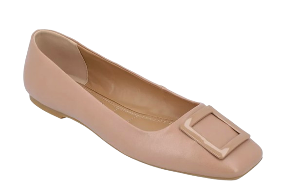 Journee Collection Buckle Ballet Flats