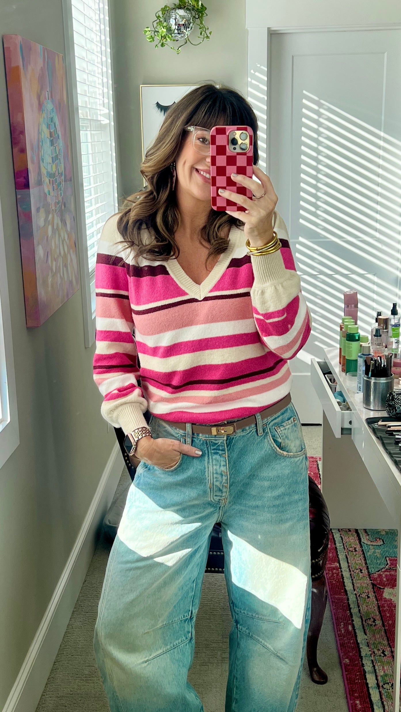 Loft puff sweater