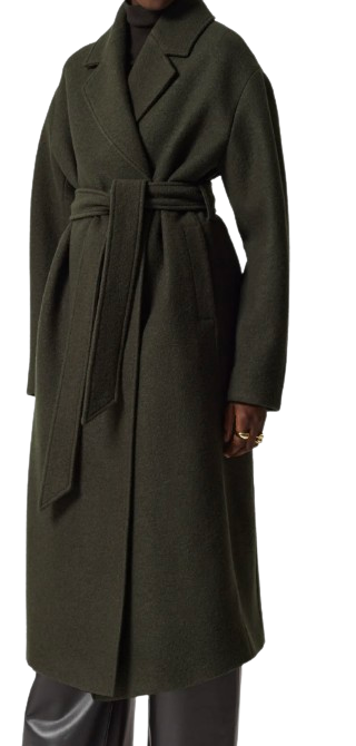 Nordstrom Belted Wool Wrap Coat