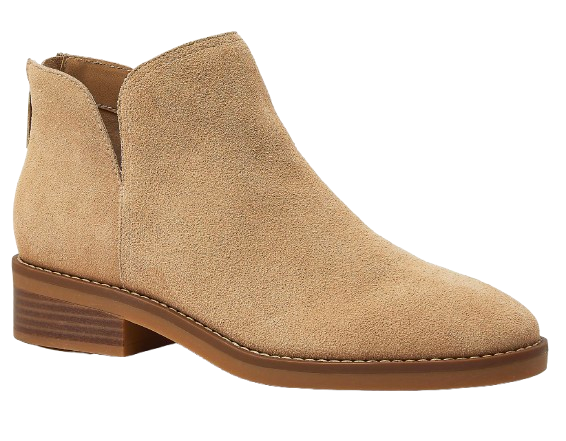 Lands’ End Essential Zip-Up Ankle Bootie