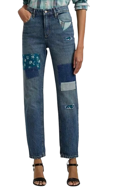 Dillards Patchwork Jeans