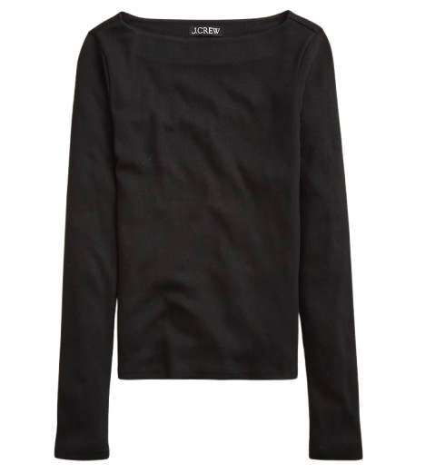J.Crew Black Tee