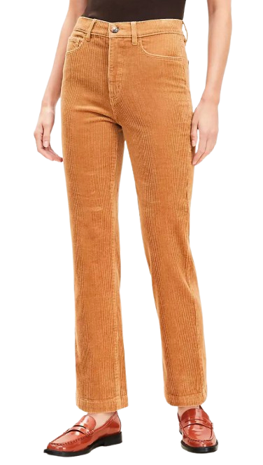 Loft Straight Corduroy Pants
