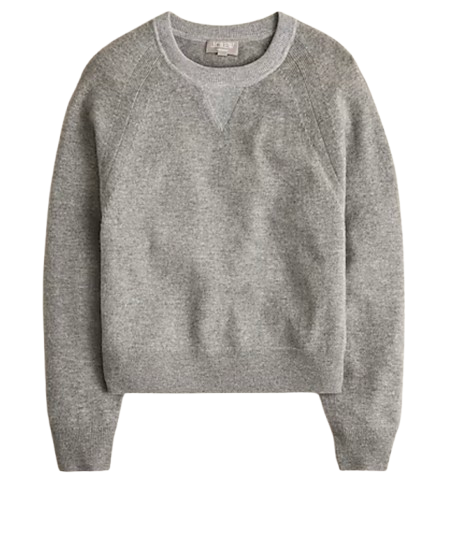 J.Crew Cashmere Sweater- Grey