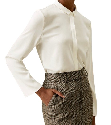 Lilysilk Classic Collar Silk Shirt