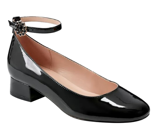 Bandolino Ankle Strap Block Heel Pumps