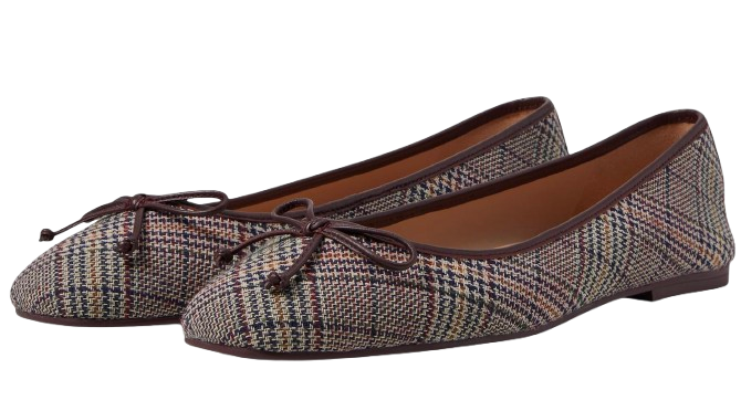 Cole Haan Yara Plaid Ballet Flat
