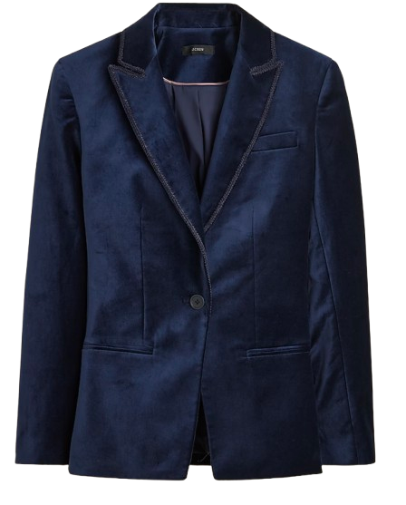 J.Crew Alexandra Blazer in Velvet