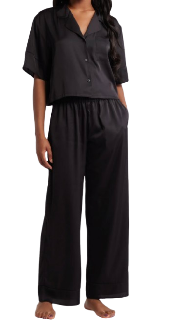 Nordstrom Boxy Everyday Satin PJs