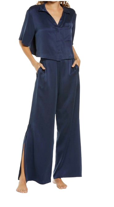 Nordstrom High Waist Washable Silk PJs