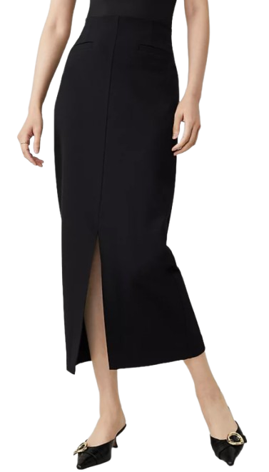 Ann Taylor Ponte Pocket Maxi Skirt