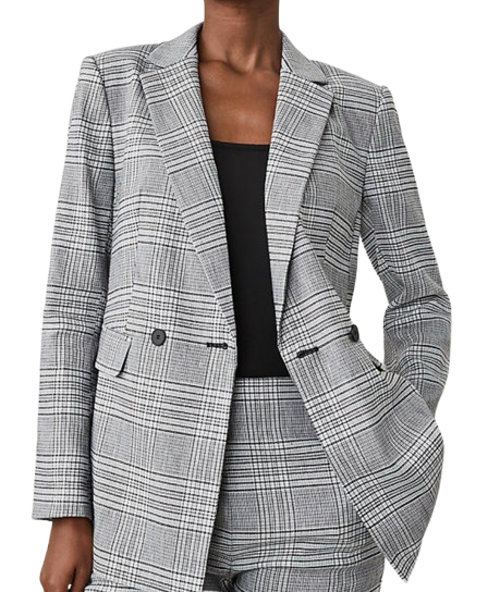 Ann Taylor The Crosby Blazer in Plaid