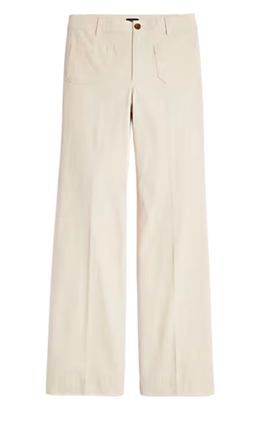 J.Crew Factory Lizzie High Rise Patch Pocket Pants