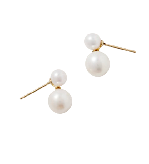Quince 14k Gold Pearl Drop Earrings
