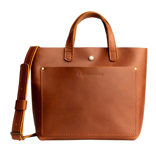 Portland Leather Almost Perfect Mini Crossbody Tote