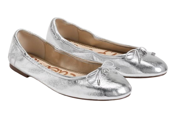 Sam Edelman Felicia Ballet Flat – Silver