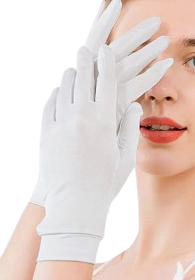 Amazon silk gloves