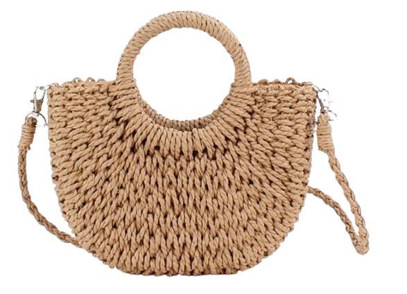 Amazon Mini Raffia Tote