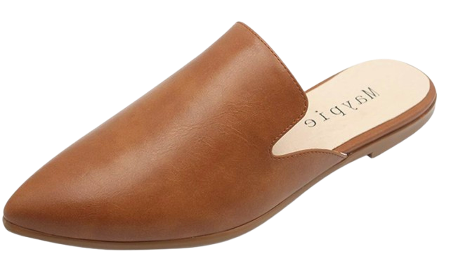 Pointed Toe Mule Flats